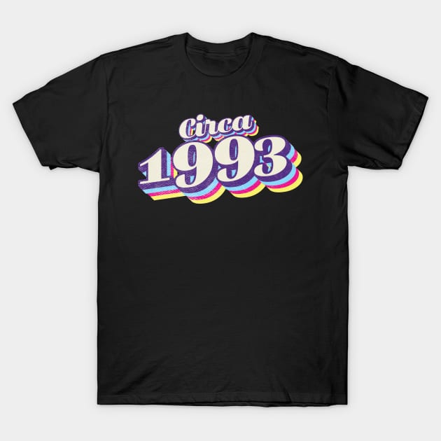 1993 Birthday T-Shirt by Vin Zzep